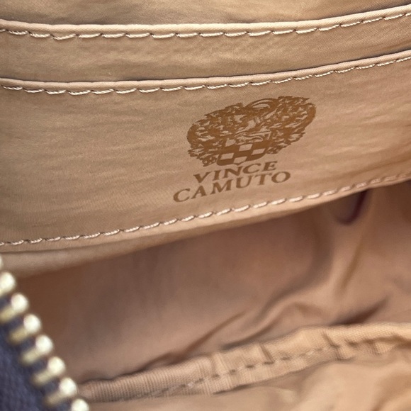 VINCE CAMUTO Washable Nylon Crossbody Harlo In Brown Zebra - Picture 5 of 12
